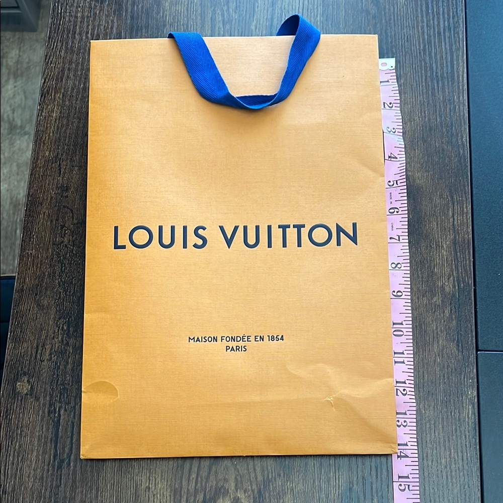 Louis Vuitton Orange Shopping Bag